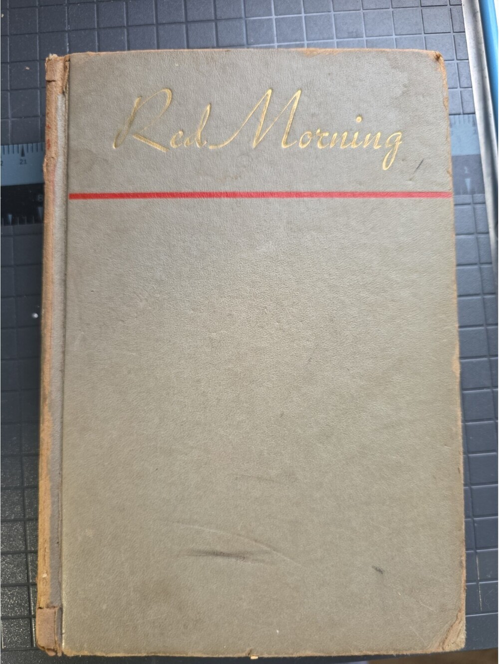 Red Morning by Ruby Frazier Frey, 1946 Vintage Hardcover Book